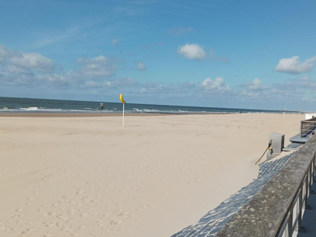 Frontaal Zeezicht In Appartement De Strandjutter Остенде Экстерьер фото